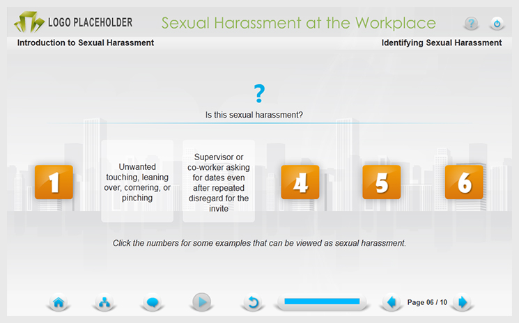 Sexual Harassment At The Workplace Demo Elearning Course Enyota