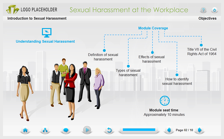 Sexual Harassment At The Workplace Demo Elearning Course Enyota